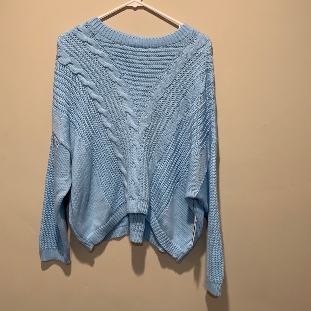 Blue sweater